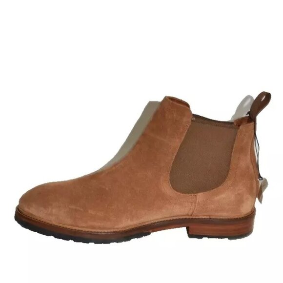 New! Cole Haan Men\'s Berkshire Suede Chelsea Boot Sz 8.5 M Leather C37578 DD406 main image 4